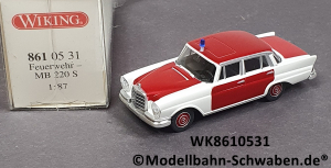 Wiking 8610531 H0 MB 220 S, Feuerwehr, OVP