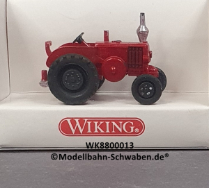 Wiking 8800013 H0, Lanz Bulldog, rot, OVP