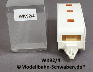 Wiking 92/4 H0 Großer Wohnwagen, weiss, EVP