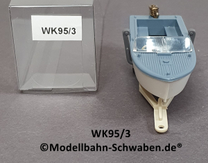 Wiking 95/3 H0, Motorboot auf Anhänger, EVP